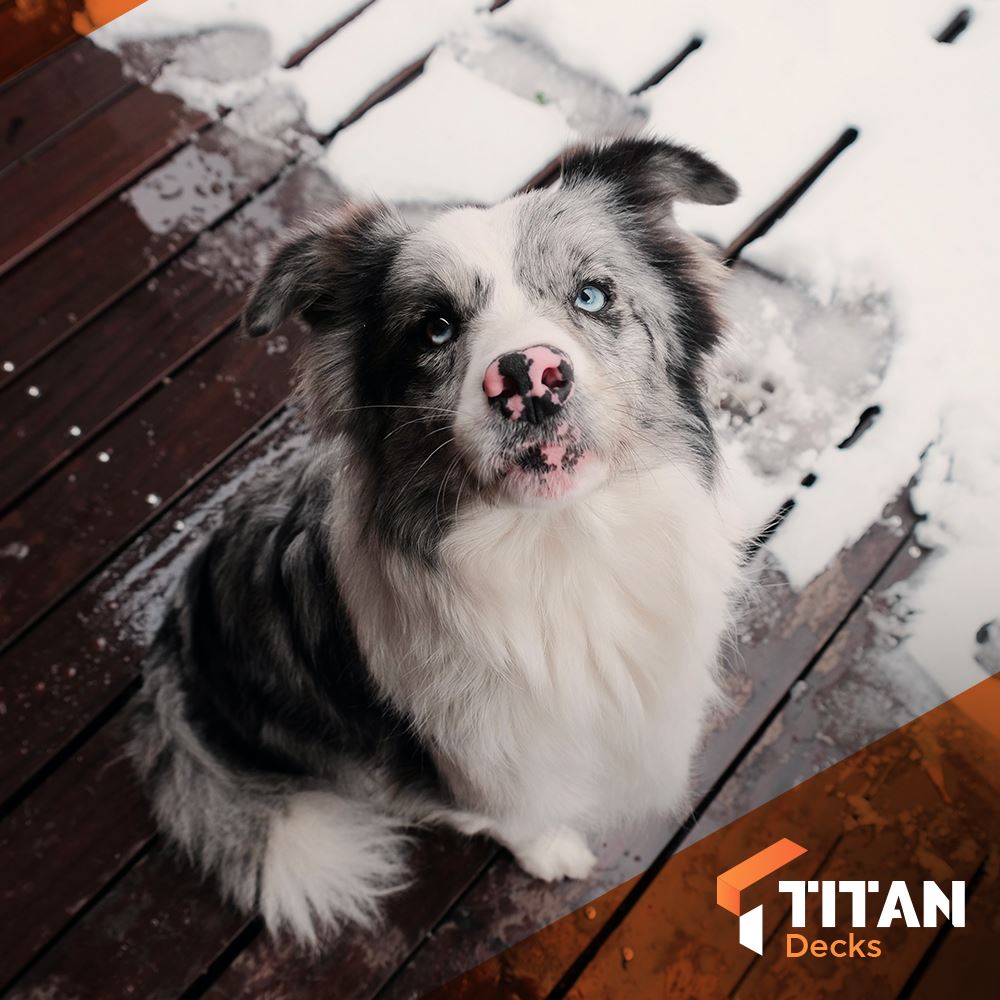 Build a deck in the winter