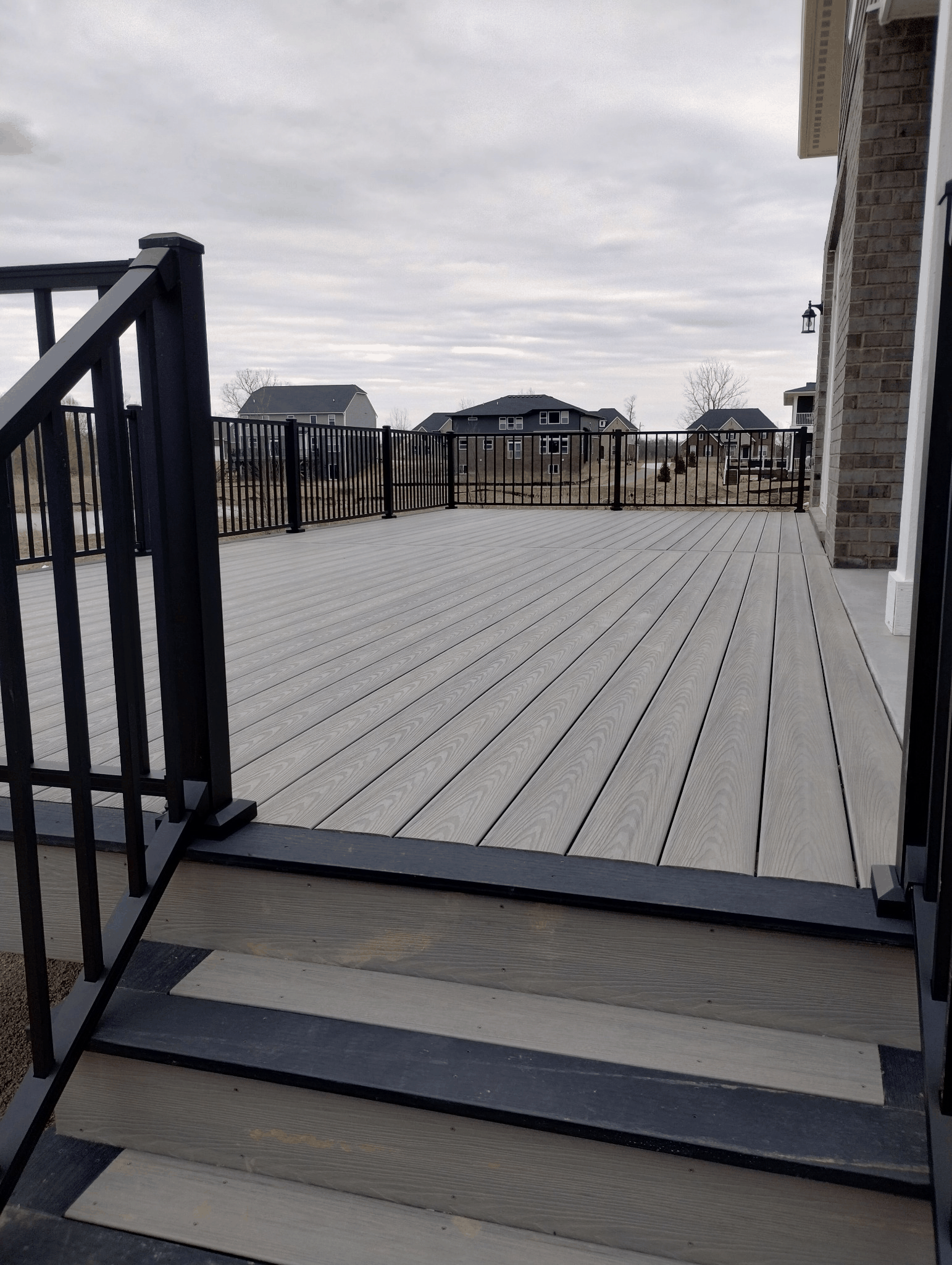 Composite Deck: Windridge Estates, Northville